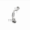 BRE Exhaust 00-01 Sentra 1.8L Front Pipe Kit - 107-0026 360 Degree Image Set