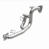 BRE Exhaust 01-06 Sebring Stratus 2.4L 2.7L Front Pipe Kit - 107-0257 360 Degree Image Set