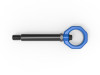 aFe 23-25 BMW M2 (G87) CONTROL Front / Rear Tow Hook - Blue - 450-502004-L Photo - Unmounted