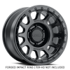 Method Beadlock Ring - 17in Forged - Style 1 - Gloss Black - GR-10017-GB Photo - Close Up