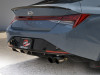 aFe Takeda 21-25 Hyundai Elantra 1.6L (t) 3in. SS Axle-Back Exhaust System w/Carbon Tips - 49-37045-C Photo - Mounted