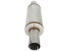afe ATLAS Muffler 3-1/2 IN ID Center/Center x 7 IN Dia. X 16 IN L - Round Body - 49M00025 Photo - Unmounted