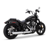 Vance & Hines 2025+ HD Softail Twin Slash 4in Round Chrome Slip-On Exhaust - 16750 Photo - Primary