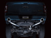 AWE Tuning 2021+ Ford F150 Tremor w/ Bumper Cutouts 0FG Non-Resonated Cat-Back w/ Chrome Silver Tips - 3020-32402 Photo - Mounted