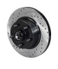 Wilwood 70-73 Ford Mustang 5x4.5 SRP Drilled Performance Front Rotor & Hat R/H - Black - 160-14325-BK Photo - Primary