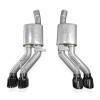 Stainless Works 22-25 Cadillac CT5-V Blackwing Axle Back Exhaust - Black Chrome Tips - CT5V22AB-BC Photo - out of package
