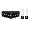 Mishimoto Steel Locking Lug Nuts M14x1.5 24pc Set Black - MMLG-M14-24LBK Photo - Primary