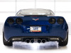 AWE Tuning C6 Chevrolet Corvette Z06/ZR1 Touring Edition Axle-Back Exhaust w/ Chrome Silver Tips - 3015-42606 Photo - Mounted