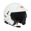Bell Helmet Mag-10 Rally Sport White (Hans) Lrg(60-61) Fia8859-2024 - 1443A25 Photo - Close Up