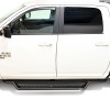 Westin 09-18 RAM 1500 CC / 10-24 RAM 2500/3500 CC Outlaw Drop Running Boards - Tex. Blk - 20-43565 Photo - lifestyle view