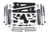 Zone Offroad 23-26 Ford F250/F350 4WD 7in Radius Arm Susp. Lift Kit 4.5in Rear - Adv. Series Shocks - ZONF127F Photo - Primary