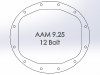 aFe Power Front/Rear Diff Cover Kit w/ Oil 19-25 Dodge L6 Trucks (AAM 9.25-12 & AAM 11.5/12-14) - 46-7702AB Technical Drawing