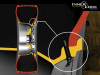 ICON Alloys Recon Pro Satin Black - 18 X 9 - 8 X 170- 6MM 65.25n BS - 23618908152SB Technical Drawing
