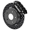 Wilwood 22-24 Polaris RZR Turbo/ Pro R 5-Lug Front Big Brake Kit - Drilled Rotors Black Powder Coat - 140-18059-D Photo - Primary