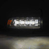 AlphaRex 94-01 Dodge Ram 1500 NOVA LED Headlights Chrome w/ Activ. Light Seq. Signal and SB DRL - 880351 Photo - Primary
