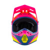 Answer 26 AR1 Mototown Helmet Matte Pink/Hyper Acid/Dark Blue - Large - 475281 User 1