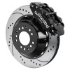 Wilwood Narrow Superlite 6R Front Kit 14.00in Drilled & Slotted Rotors - Black - 140-17986-D Photo - Primary