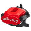 Wilwood Caliper-Combination Parking Brake- CPB - L/H - Red - 0.38in Disc - 120-18210-RD Photo - Primary