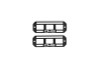 DV8 Offroad Universal Molle Panels - 7In x 2.5In PAIR - UNMP-01 Photo - out of package