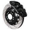 Wilwood Ford Mustang II Ford Aero6 Front Brake Kit w/ 14.00in Drilled & Slotted Rotor - Black - 140-18367-D Photo - Primary