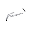 MBRP 06-07 Chevy Silverado / GMC Sierra 2500/3500HD 4in OD CatBack Single Side Exit w/ Downpipe - AL - S6007P Photo - Primary