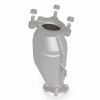 MagnaFlow Conv DF 1990-1995 Honda Civic L4 1.5L (California) - 352409 360 Degree Image Set