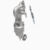 MagnaFlow Direct Fit Catalytic Converter 02-06 Nissan Sentra 2.5L - California - 452019 360 Degree Image Set