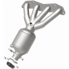 MagnaFlow Direct Fit Catalytic Converter 03-04 Honda Civic 1.3L (CA Emissions) - 452315 Photo - Unmounted