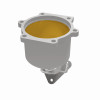 MagnaFlow Direct Fit Catalytic Converter 03-06 Nissan Sentra 1.8L/2.5L (CA Emissions) - 452806 360 Degree Image Set