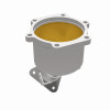 MagnaFlow Direct Fit Catalytic Converter 03-06 Nissan Sentra 1.8L/2.5L (CA Emissions) - 452806 360 Degree Image Set