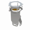 MagnaFlow Direct Fit Catalytic Converter 01-03 Mazda Protege 2.0L CA - 454031 360 Degree Image Set