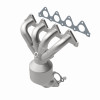 MagnaFlow Direct Fit Catalytic Converter 02 Hyundai Accent 1.6L - 49035 360 Degree Image Set