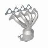 MagnaFlow Direct Fit Catalytic Converter 02 Hyundai Accent 1.6L - 49035 360 Degree Image Set