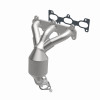 MagnaFlow Direct Fit Catalytic Converter 02-06 Hyun/Kia 2.7 frt OEM - 49273 360 Degree Image Set