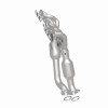 MagnaFlow Direct Fit Catalytic Converter GS300- 00-04 6 3.0L OEM - 49283 360 Degree Image Set