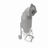 MagnaFlow Direct Fit Catalytic Converter 00-04 S40/V40 1.9L frt OEM - 49318 360 Degree Image Set