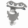 MagnaFlow Direct Fit Catalytic Converter 01-04 Civic DX/LX mani OEM - 49372 360 Degree Image Set