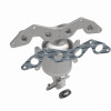 MagnaFlow Direct Fit Catalytic Converter 01-04 Civic DX/LX mani OEM - 49372 360 Degree Image Set