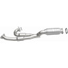 MagnaFlow Direct Fit Catalytic Converter 02-05 Altima 3.5 y-pipe OE - 49568 Photo - out of package