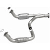 MagnaFlow Direct Fit Catalytic Converter 07-09 Hummer Truck H2 Y-Pipe Assy - 49679 Photo - Unmounted