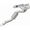 MagnaFlow Direct Fit Catalytic Converter BMW 3 01-06 Front OEM - 49758 Photo - Unmounted