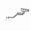 MagnaFlow Direct Fit Catalytic Converter BMW 3 06-09 Front OEM - 49762 360 Degree Image Set