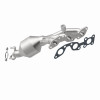 MagnaFlow Direct Fit Catalytic Converter 01-04 Nissan Frontier Driver Side Manifold - 49997 360 Degree Image Set