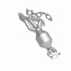 MagnaFlow Direct Fit Catalytic Converter 01-04 Nissan Frontier Driver Side Manifold - 49997 360 Degree Image Set