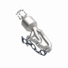 MagnaFlow Direct Fit Catalytic Converter 01-04 Nissan Frontier Passenger Side Manifold - 49998 360 Degree Image Set