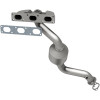 MagnaFlow Direct Fit Catalytic Converter 99-00 BMW Z3 L6 2.8L Front Manifold - 50175 Photo - Unmounted