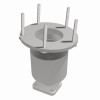 MagnaFlow Direct Fit Catalytic Converter 88-92 Daihatsu 1.0 mani 49S - 50224 360 Degree Image Set