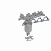 MagnaFlow Direct Fit Catalytic Converter 06-09 Hyundai Accent 1.6L - 50350 360 Degree Image Set