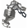MagnaFlow Direct Fit Catalytic Converter 01-04 Escape 3.0 rear manif - 50811 Photo - Unmounted