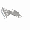 MagnaFlow Direct Fit Catalytic Converter 05-08 Kia Sportage 2.7L Passenger Side - 51244 360 Degree Image Set